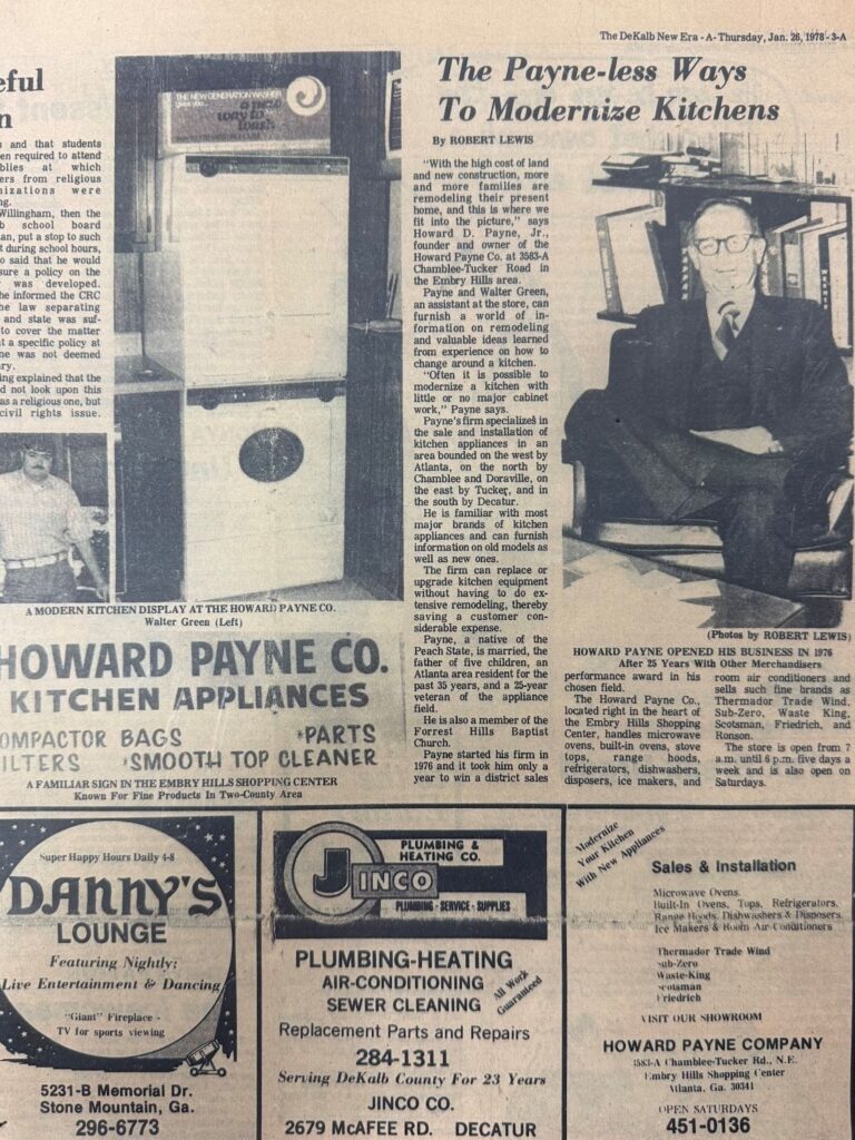 Howard Payne Company – 1978