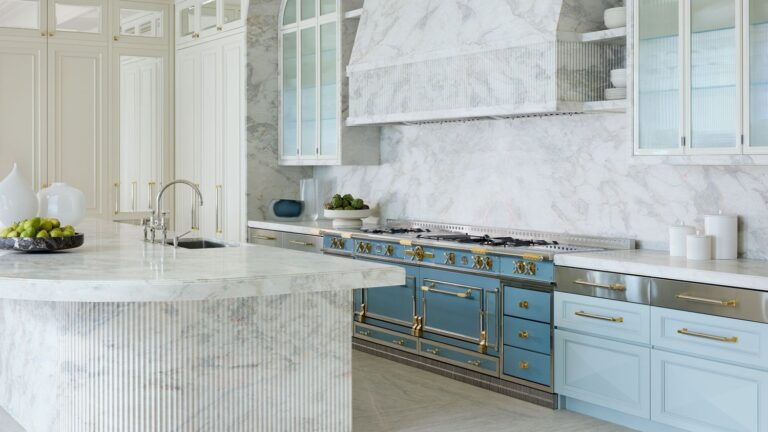 supreme blue kitchen
