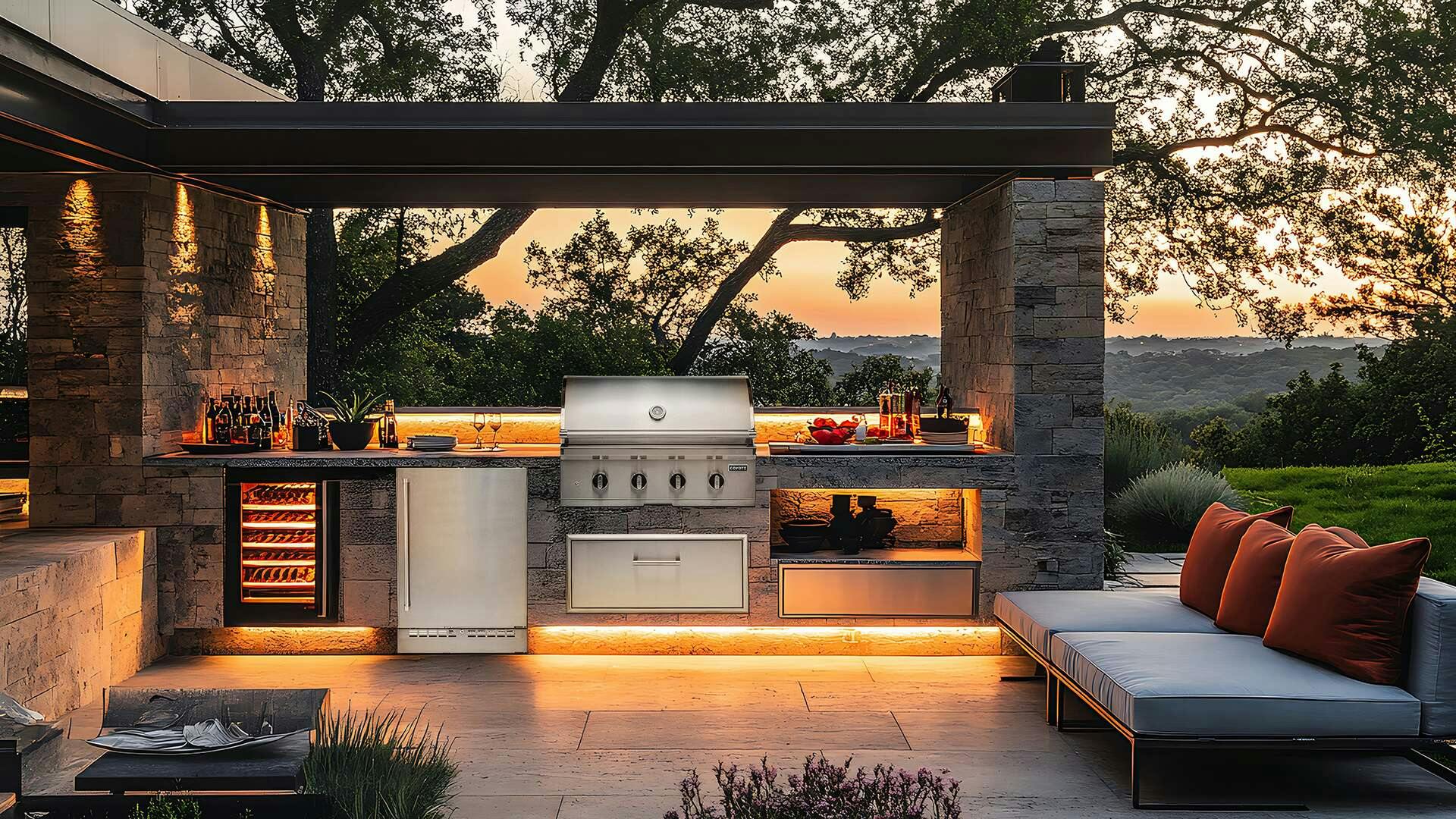 coyote outdoor grill