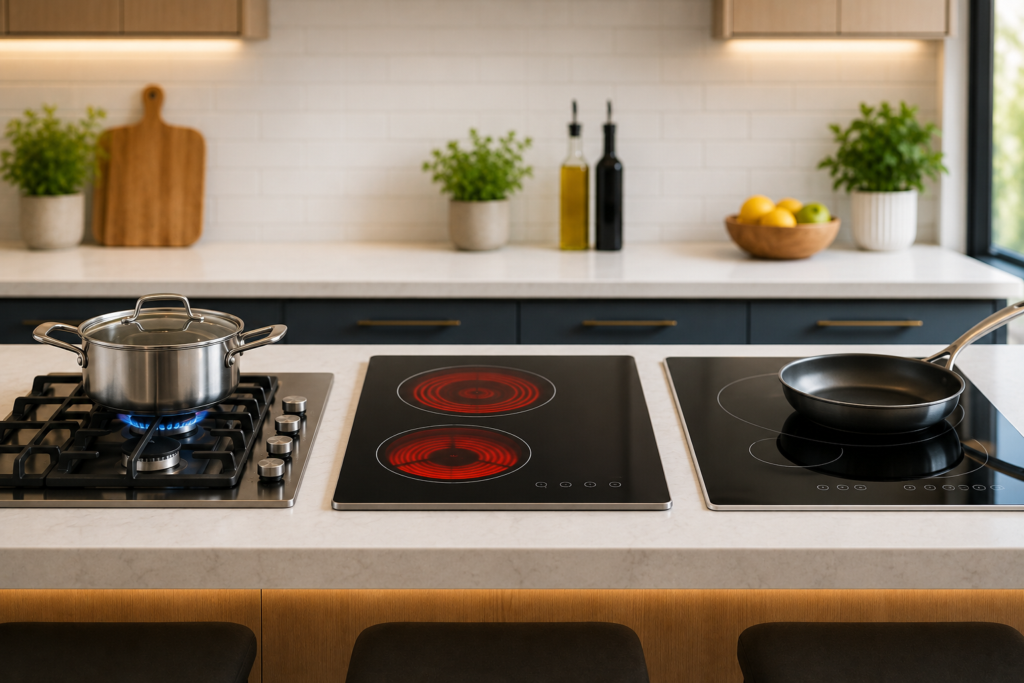 How to Choose Between Gas, Electric, and Induction Cooktops